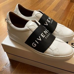 givenchy men sneakers white size 42 strap logo